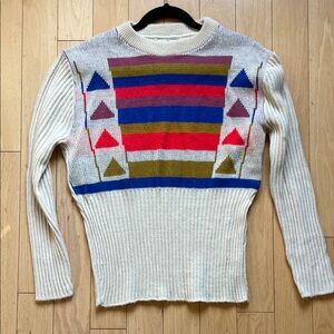 Vintage Himalaya Men’s Sweater Awesome Pattern and Colors!